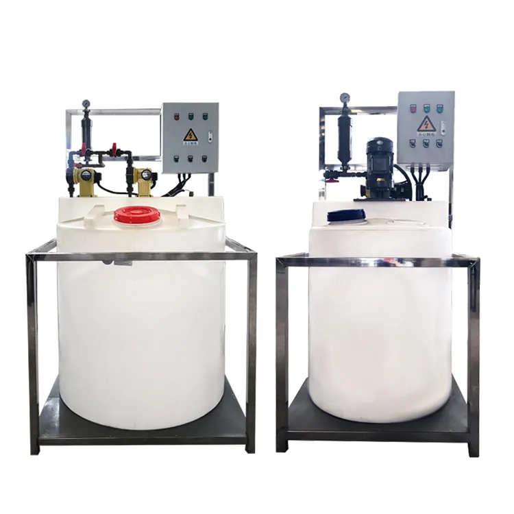 Polymer Flocculant Chemical Dosing Device for Water Treatment Plant in China