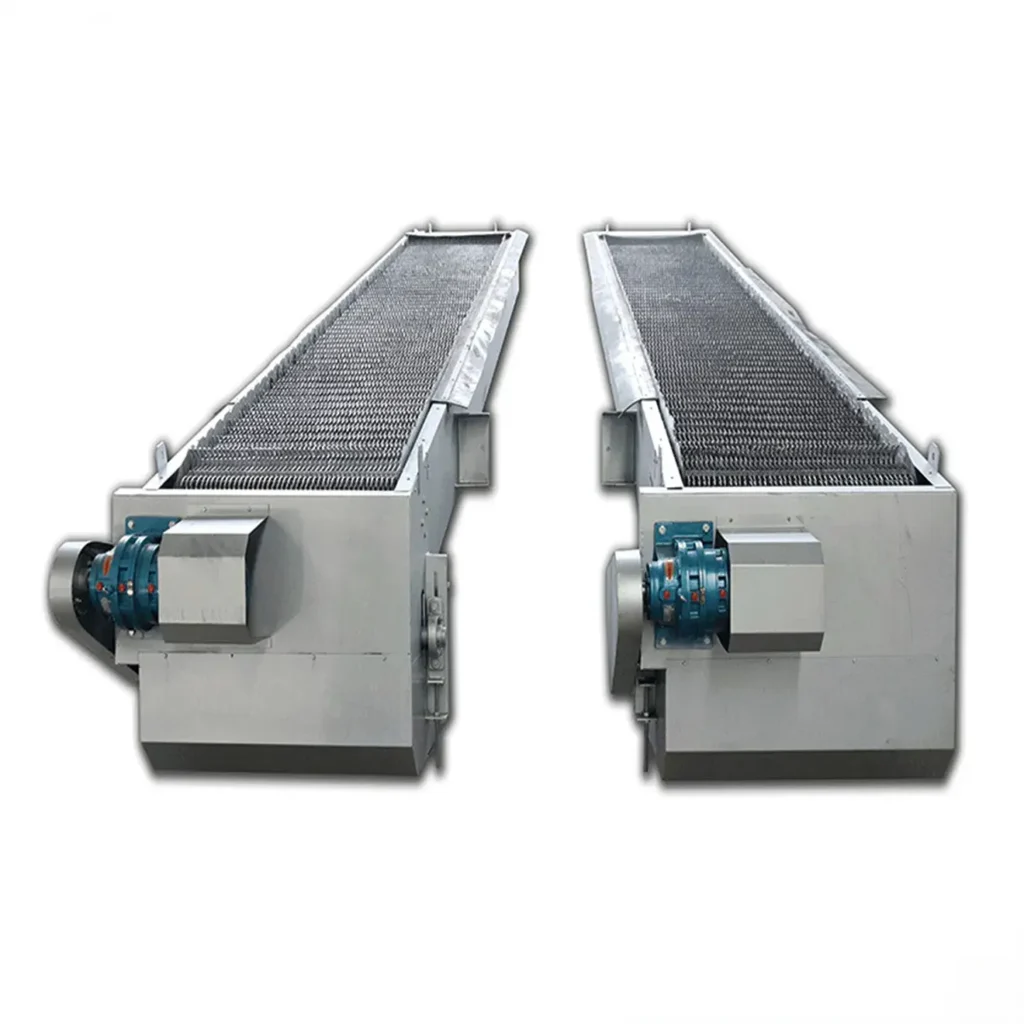 Strong Rigidity Rotary Coarse and Fine Rake Tooth Machine Stainless Steel Grating Equipment Mechanical Grille