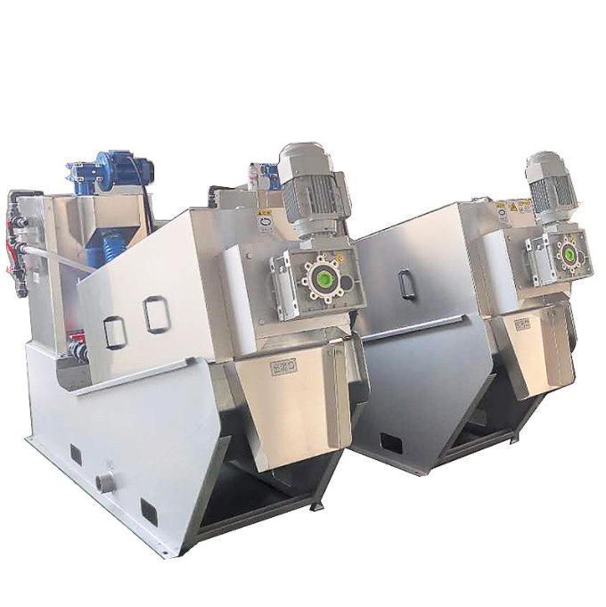 Sludge Dewatering Screw Press Machine Dehydration Equipment for Sewage Treatment Plant