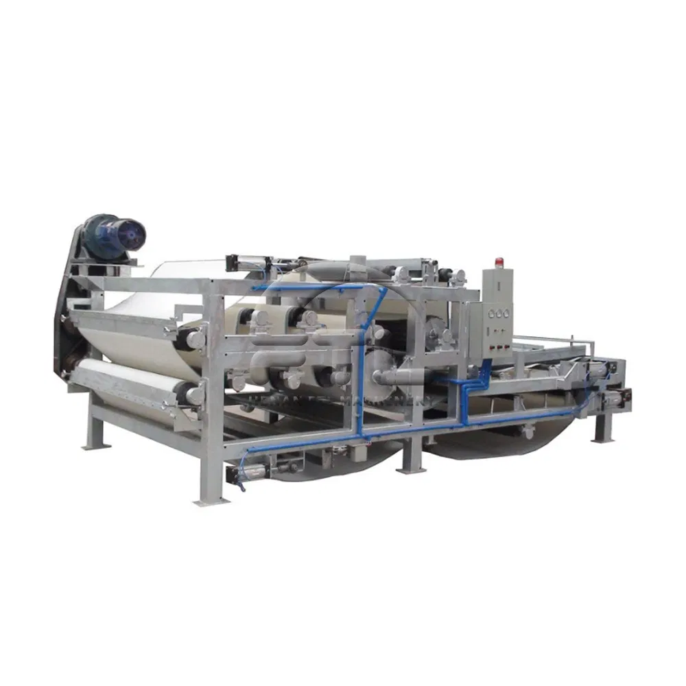 Belt Filter Press For Sludge Dewatering Sludge Dewatering Machine