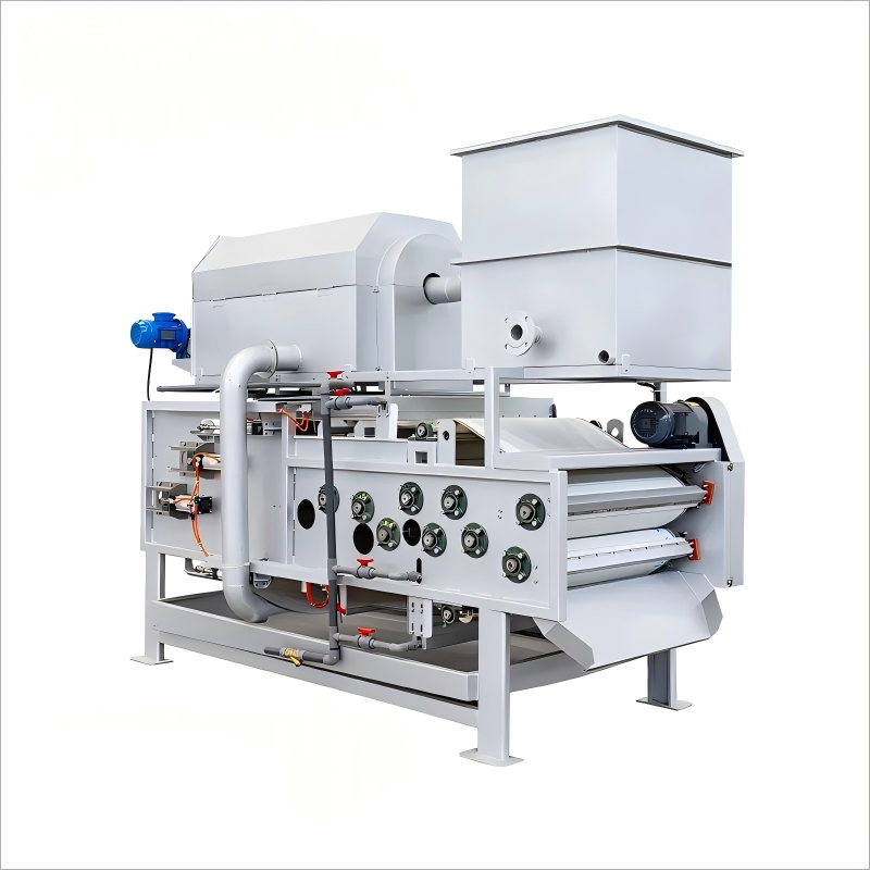 Industrial Sludge Dewatering Belt Press For Sludge Dewatering