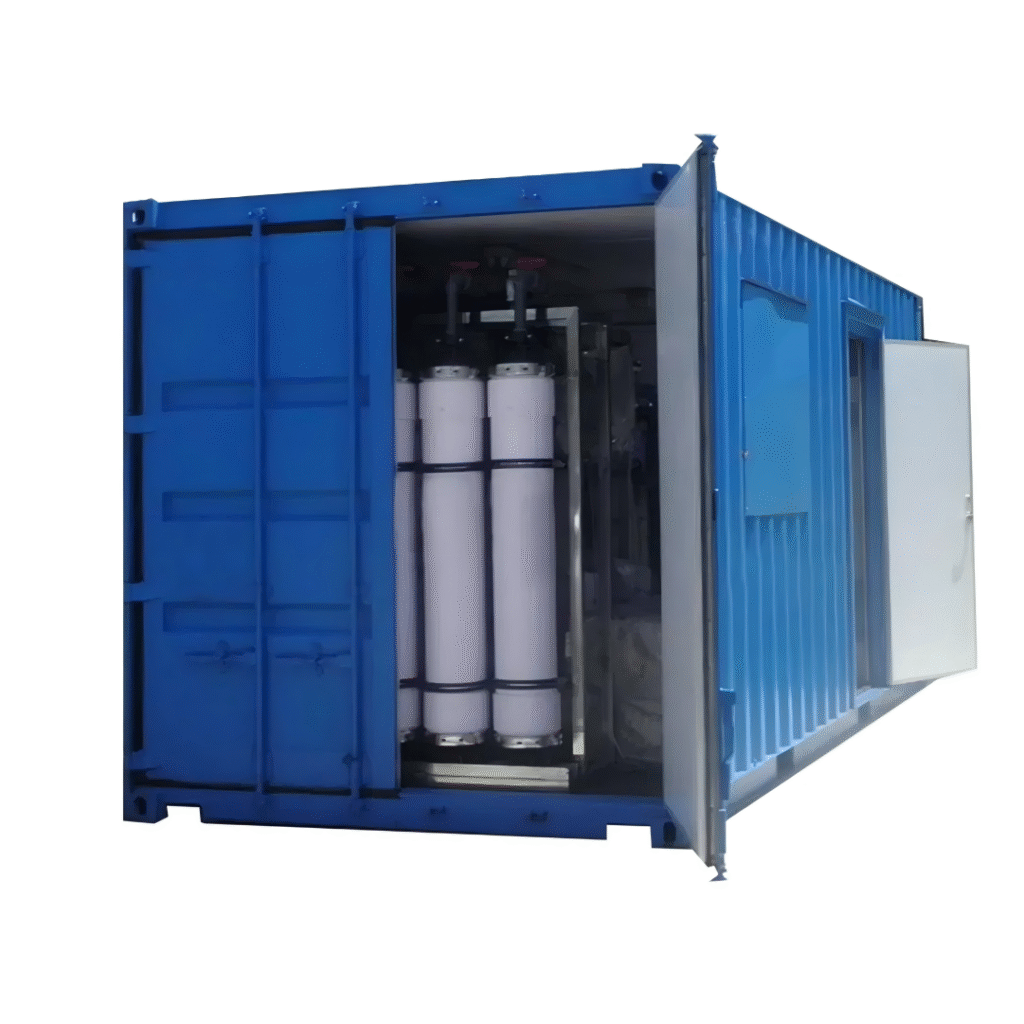 Containerised Reverse Osmosis Plant Sewage Treatment Equipment